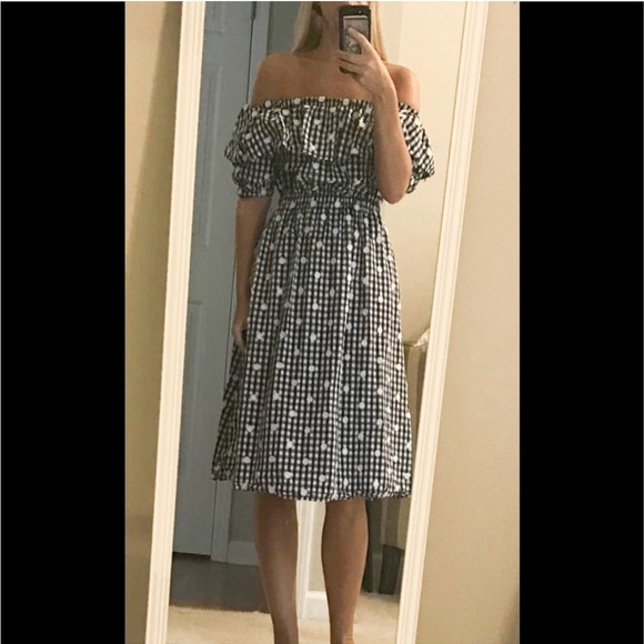 Perseverance London Gingham Daisy Cotton Sundress - Picture 8 of 9